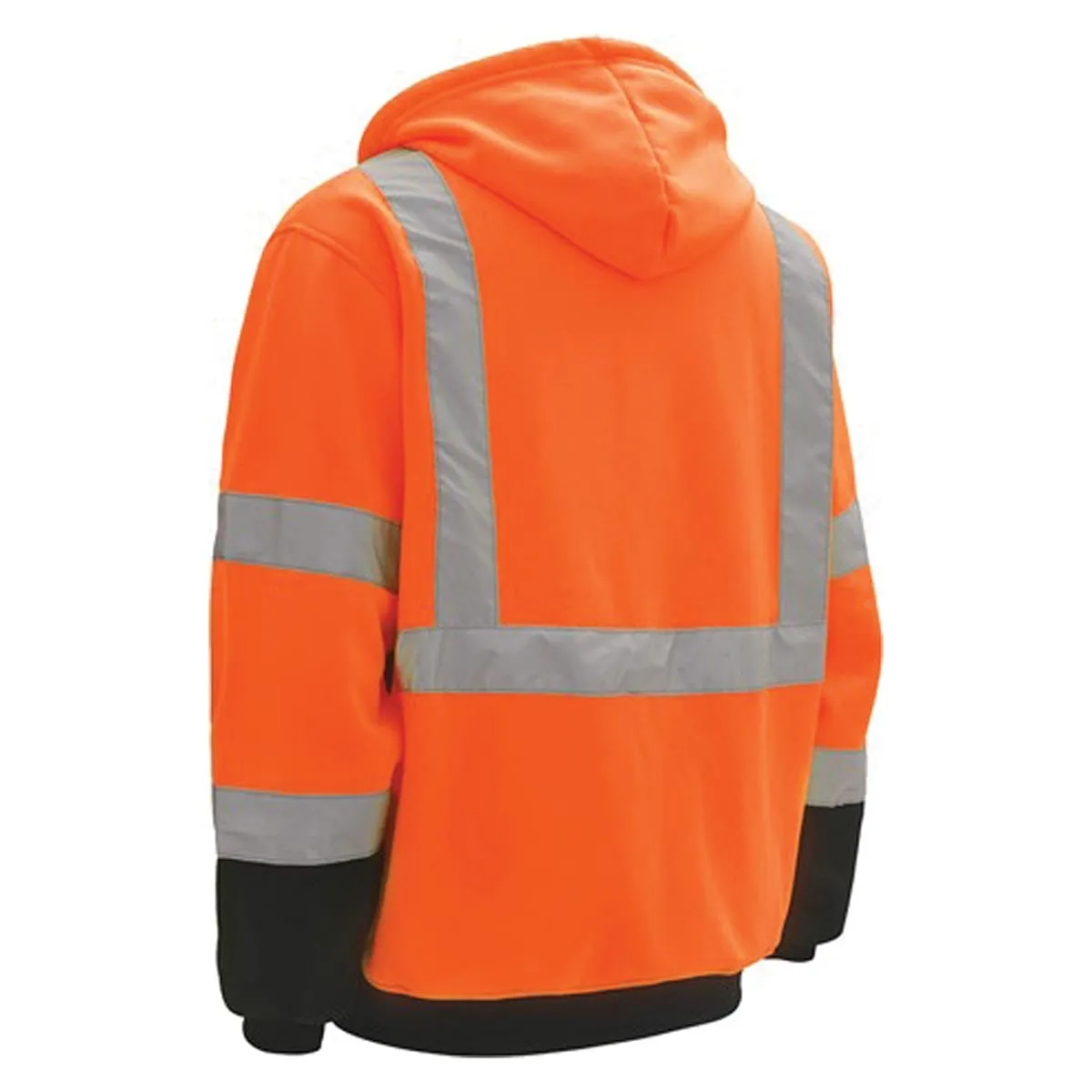 GSS Safety ANSI 3 Pullover Fleece Hi-Vis Sweatshirt w/Black Bottom