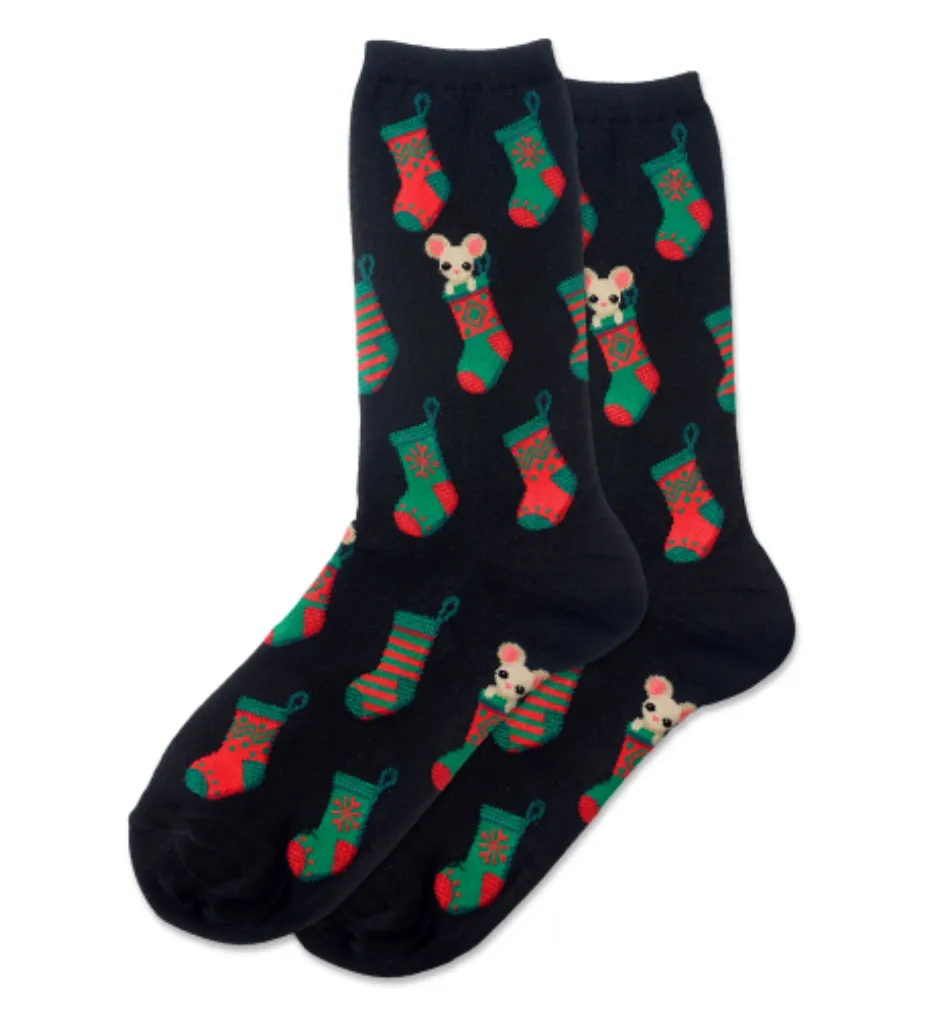 Hot Sox women's holiday crew socks (12 images)