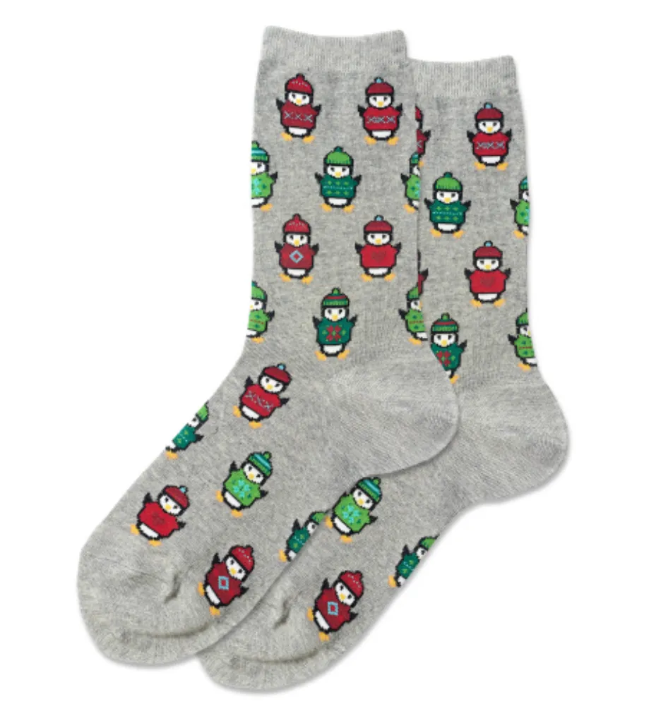 Hot Sox women's holiday crew socks (12 images)