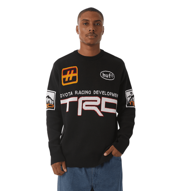 Huf X Toyota TRD Racing Sweater - Black