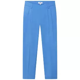 Hugo Boss Boys Cotton Dress Pants_ Pale Blue J24779-784