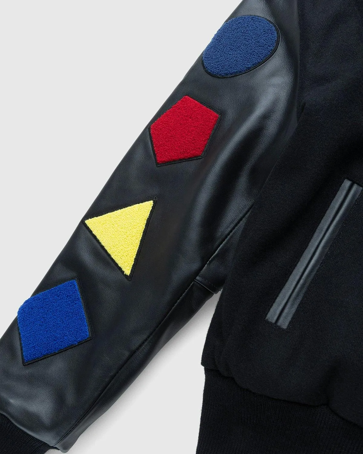 Jacob & Co. x Highsnobiety – Logo Varsity Jacket Black | Highsnobiety Shop