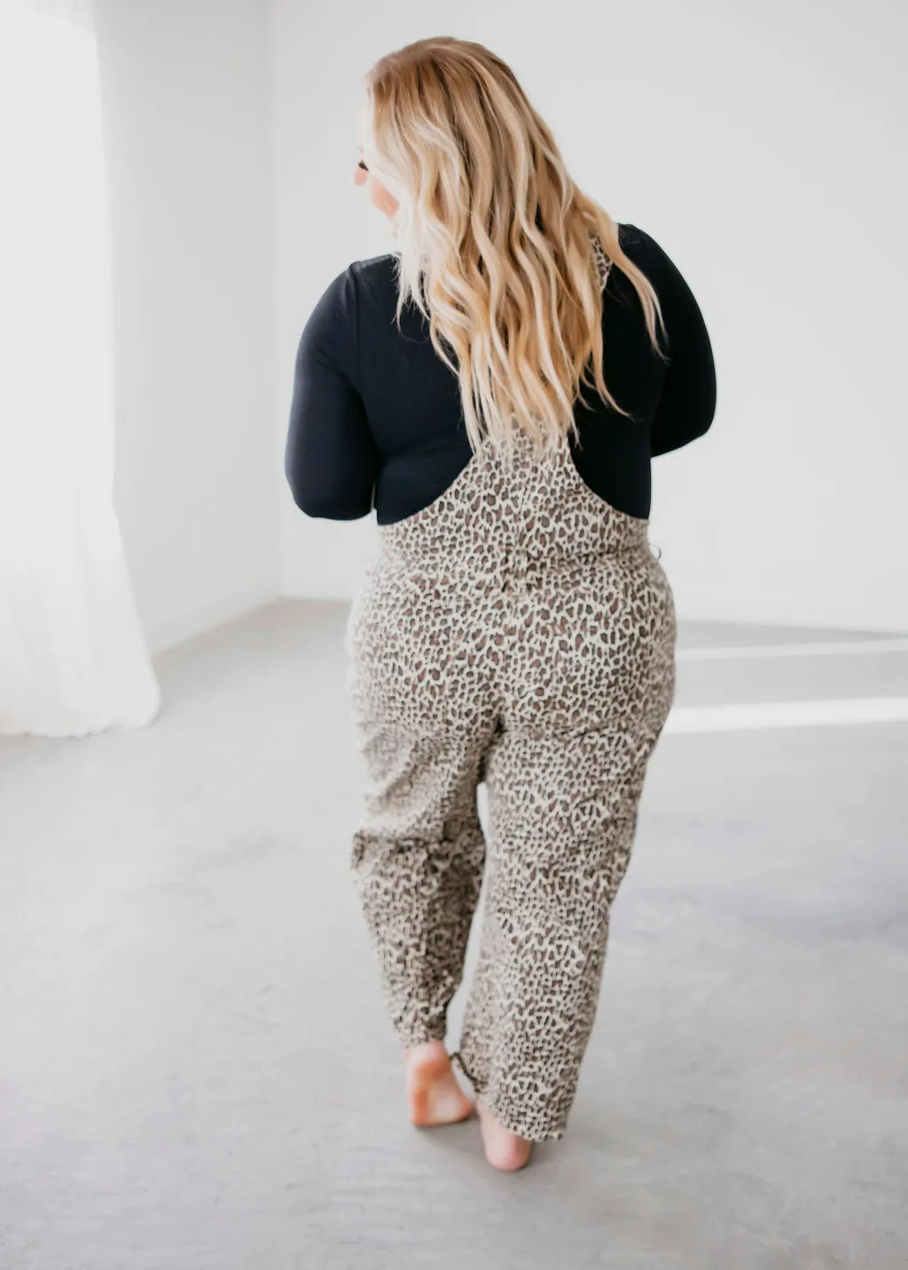 Kennedy Leopard Print Overalls