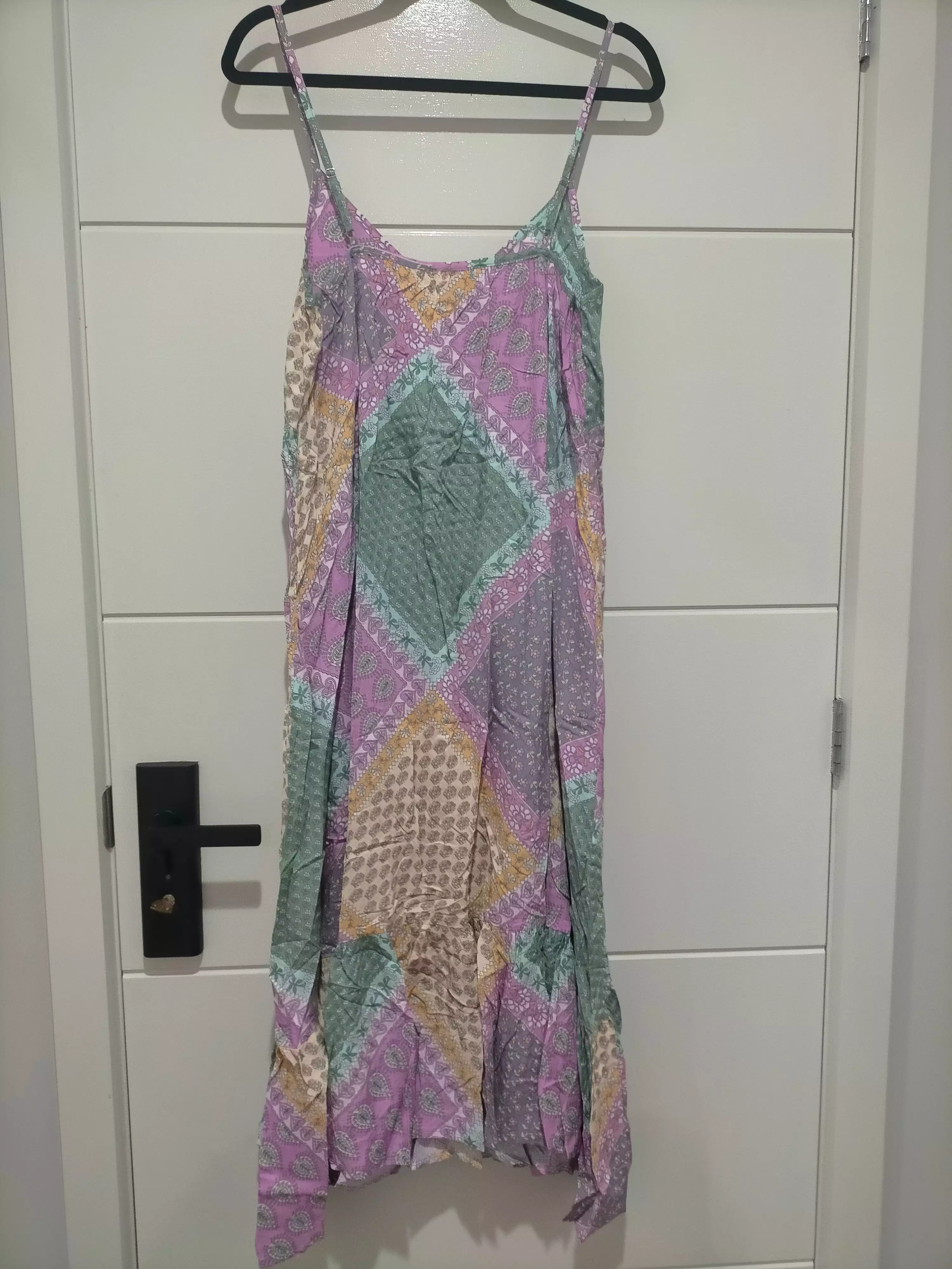 Kimi Maxi Dress Lavender Haze print