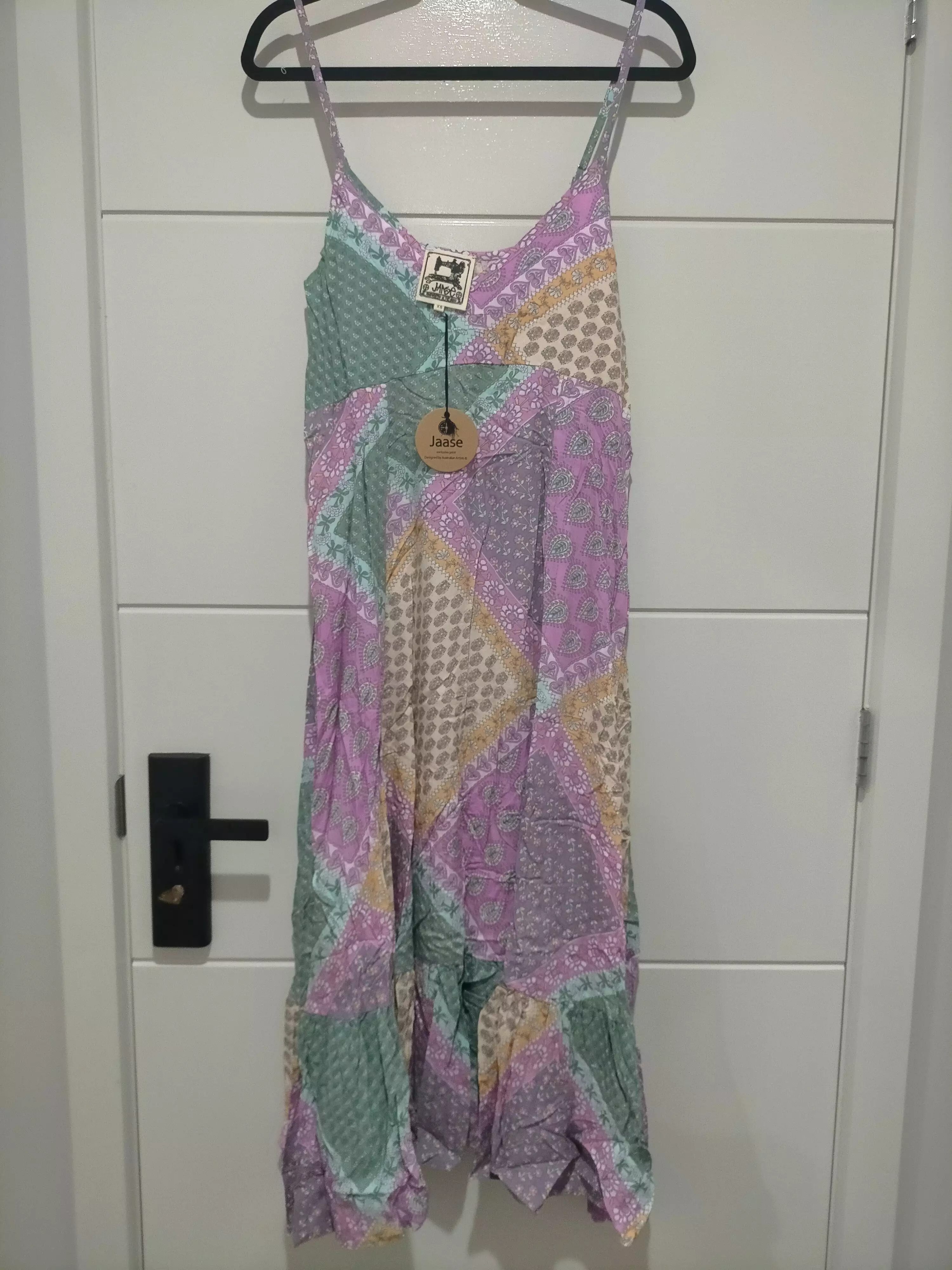 Kimi Maxi Dress Lavender Haze print