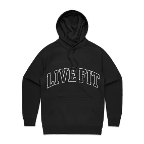 Letterman Hoodie - Black