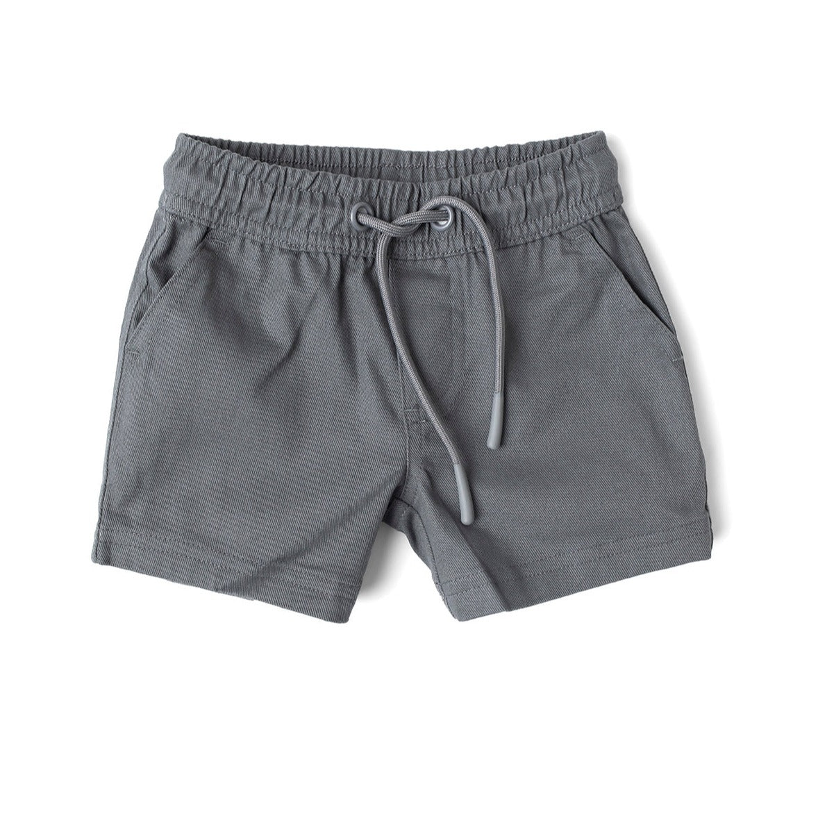 Little Bipsy Cotton Twill Short - Charcoal