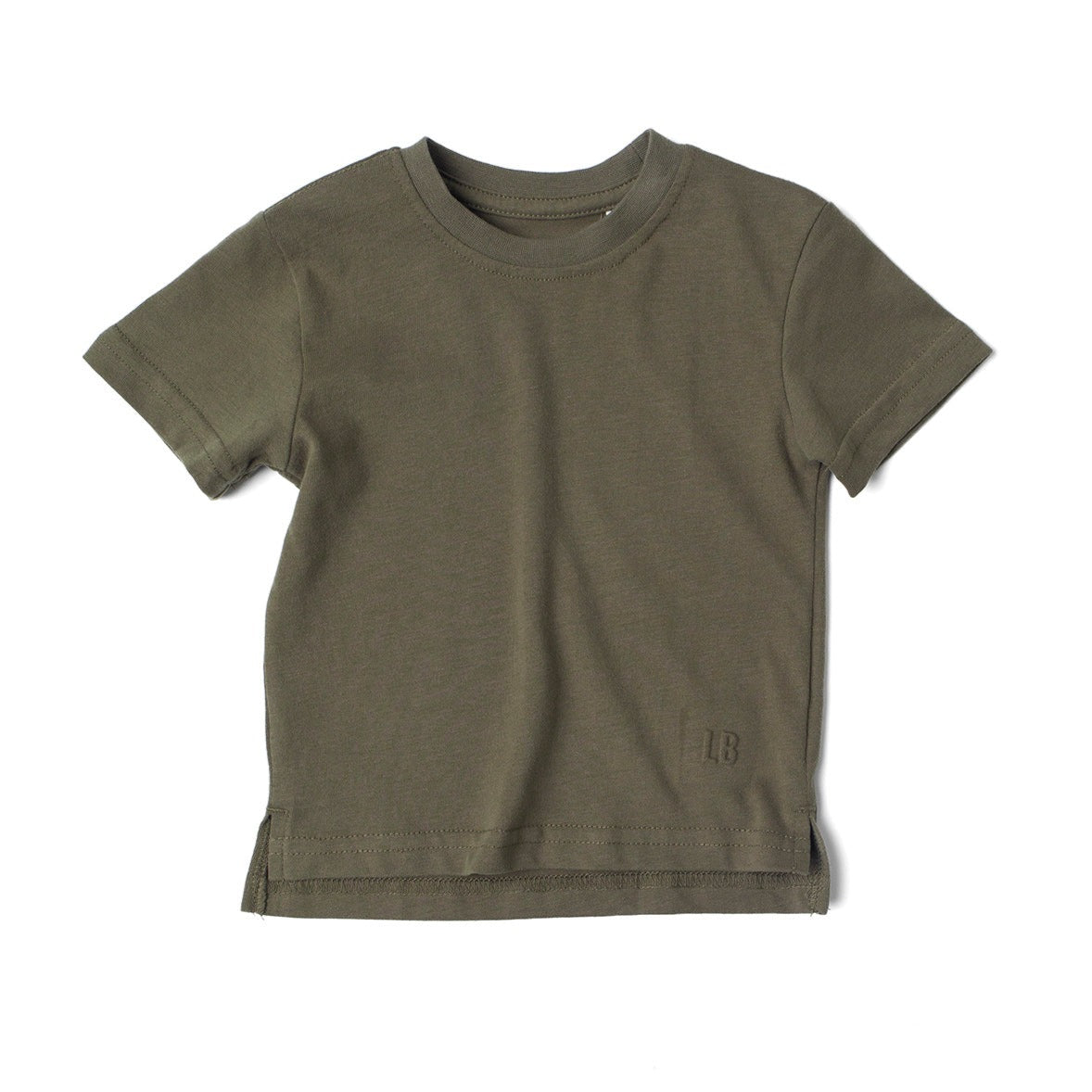 Little Bipsy Elevated Tee - Dark Moss