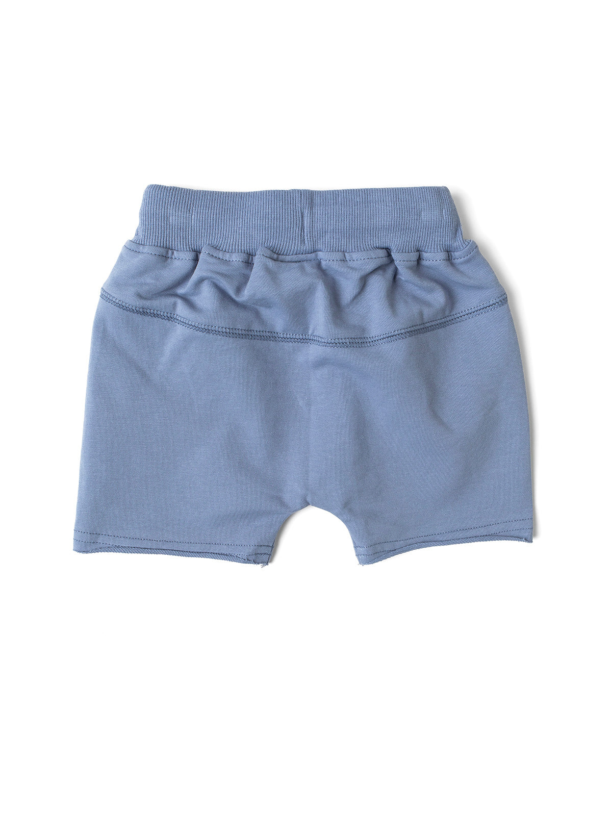 Little Bipsy Raw Edge Hem Harem Short - Sky Blue