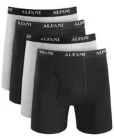 Macy's Alfani Men's 4-Pk. Moisture-Wicking Cotton Boxer Briefs