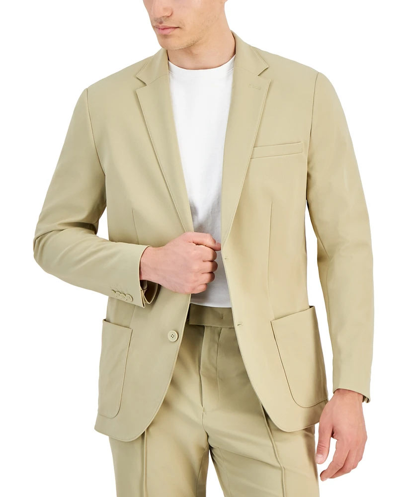 Macy's Alfani Men's Alfatech Notch Lapel Patch Pocket Blazer, Created for Macy's