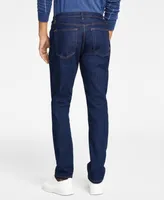 Macy's Alfani Men's David-Rinse Straight Fit Stretch Jeans, Created for Macy's