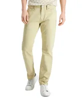 Macy's Alfani Men's Five-Pocket Straight-Fit Twill Pants, Created for Macy's