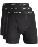 Macy's Alfani Men's Regular-Fit Solid Boxer Briefs, Pack of 4, Created for Macy's