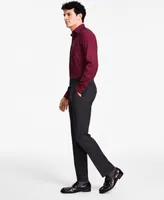 Macy's Alfani Men's Slim-Fit Windowpane Check Suit Pants, Created for Macy's