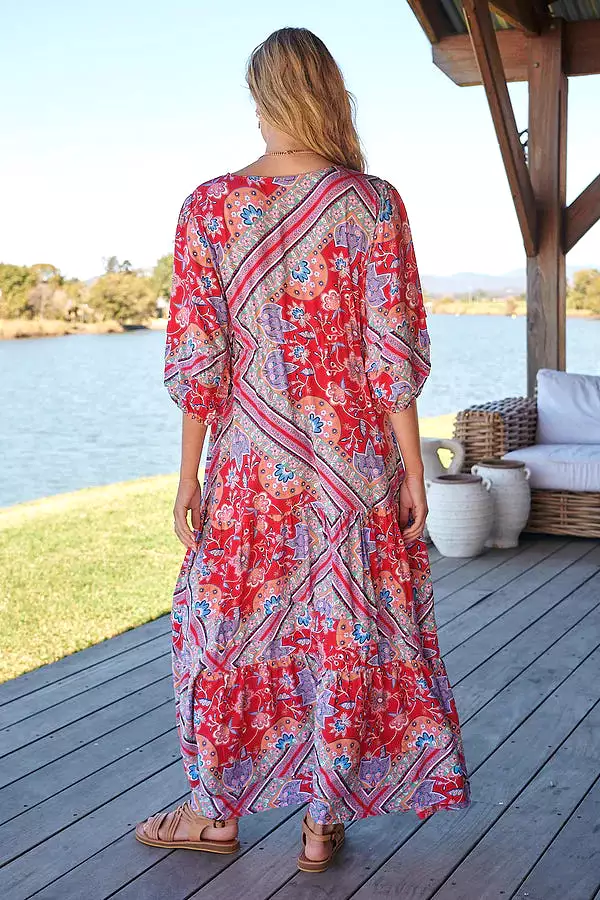 Mariana Maxi Dress Rosalee Print