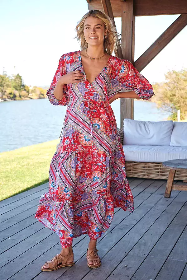 Mariana Maxi Dress Rosalee Print