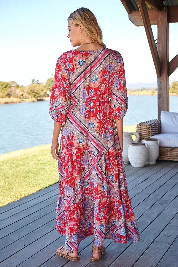 Mariana Maxi Dress Rosalee Print