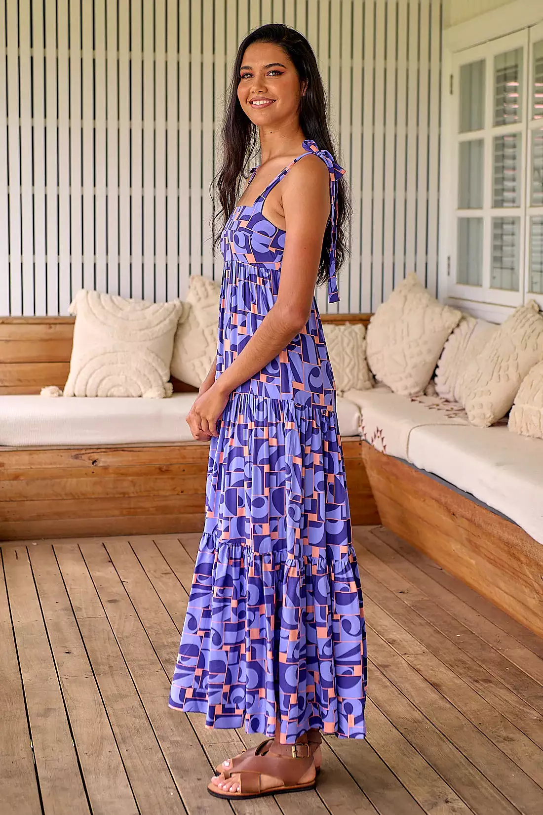 Marley Maxi Dress Abbi Print