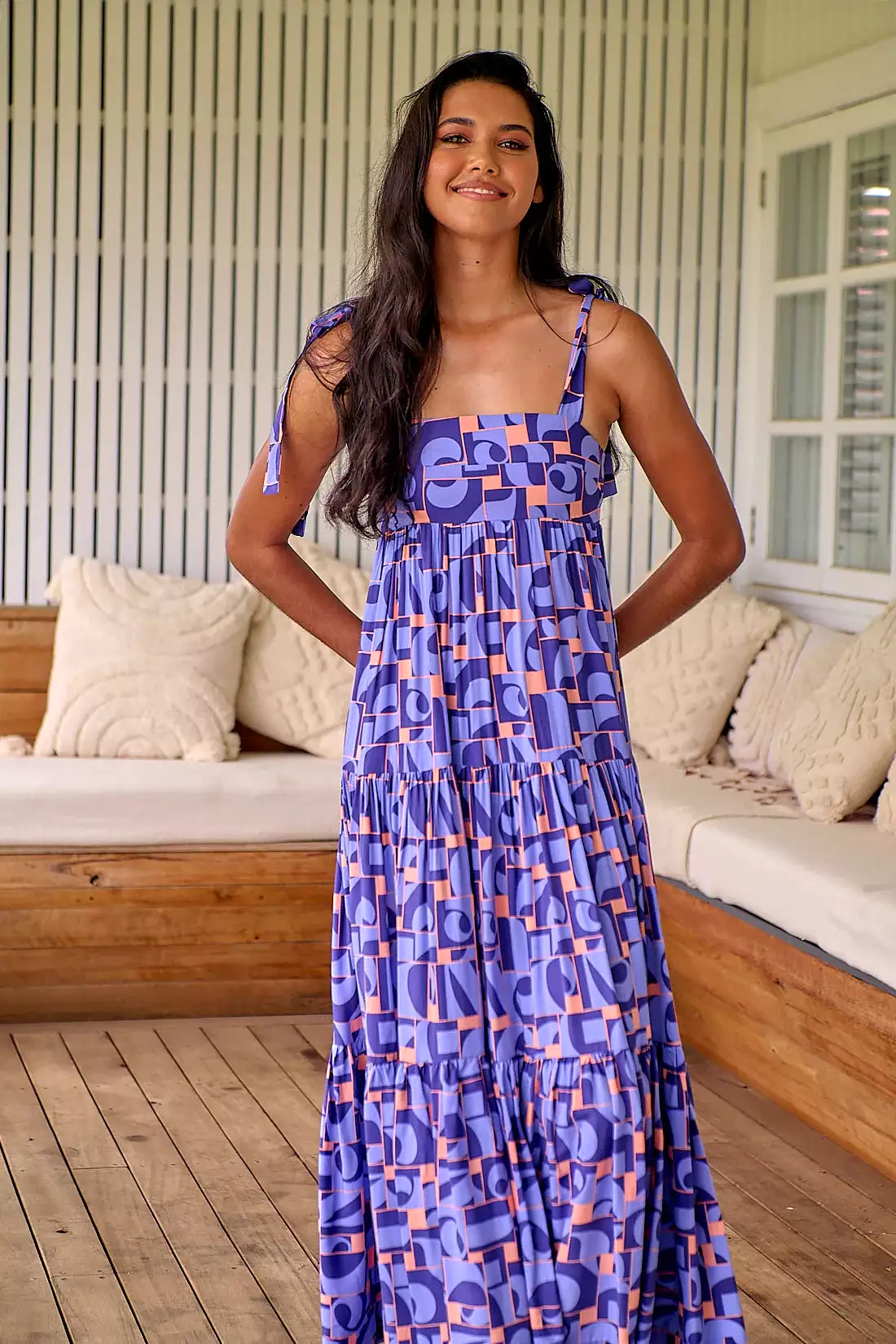 Marley Maxi Dress Abbi Print