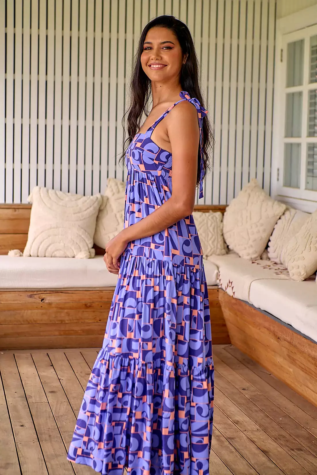 Marley Maxi Dress Abbi Print