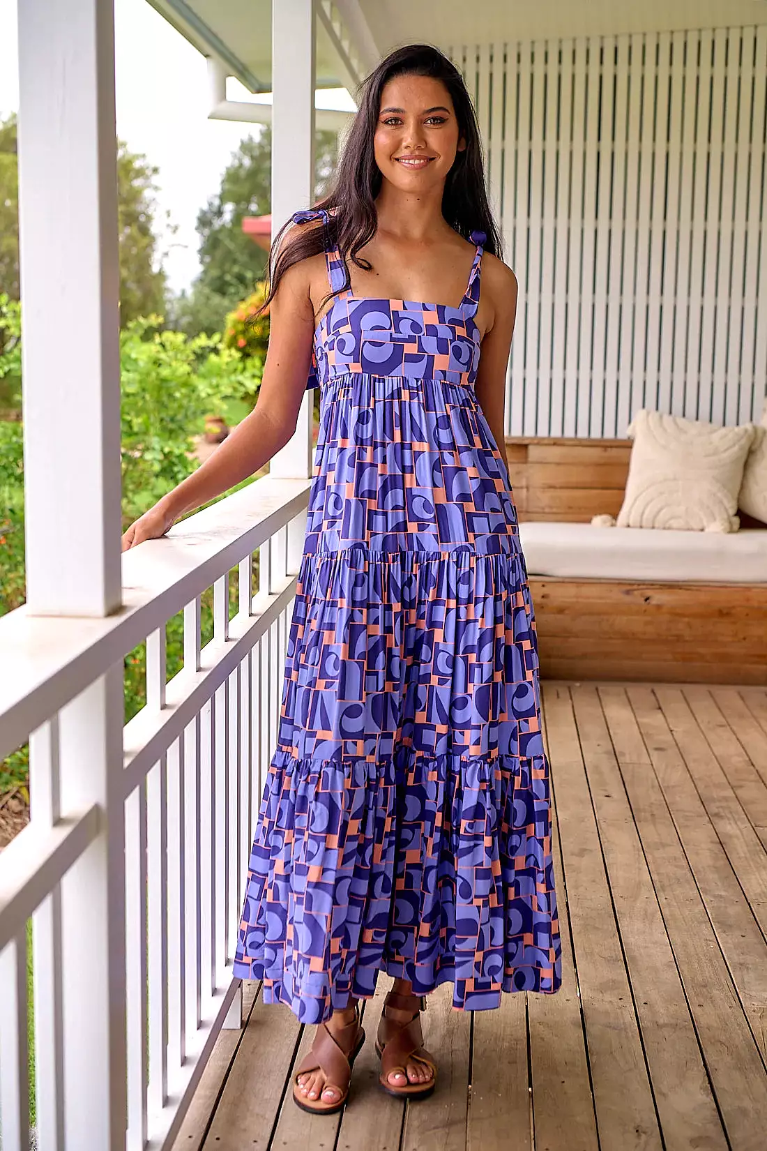 Marley Maxi Dress Abbi Print