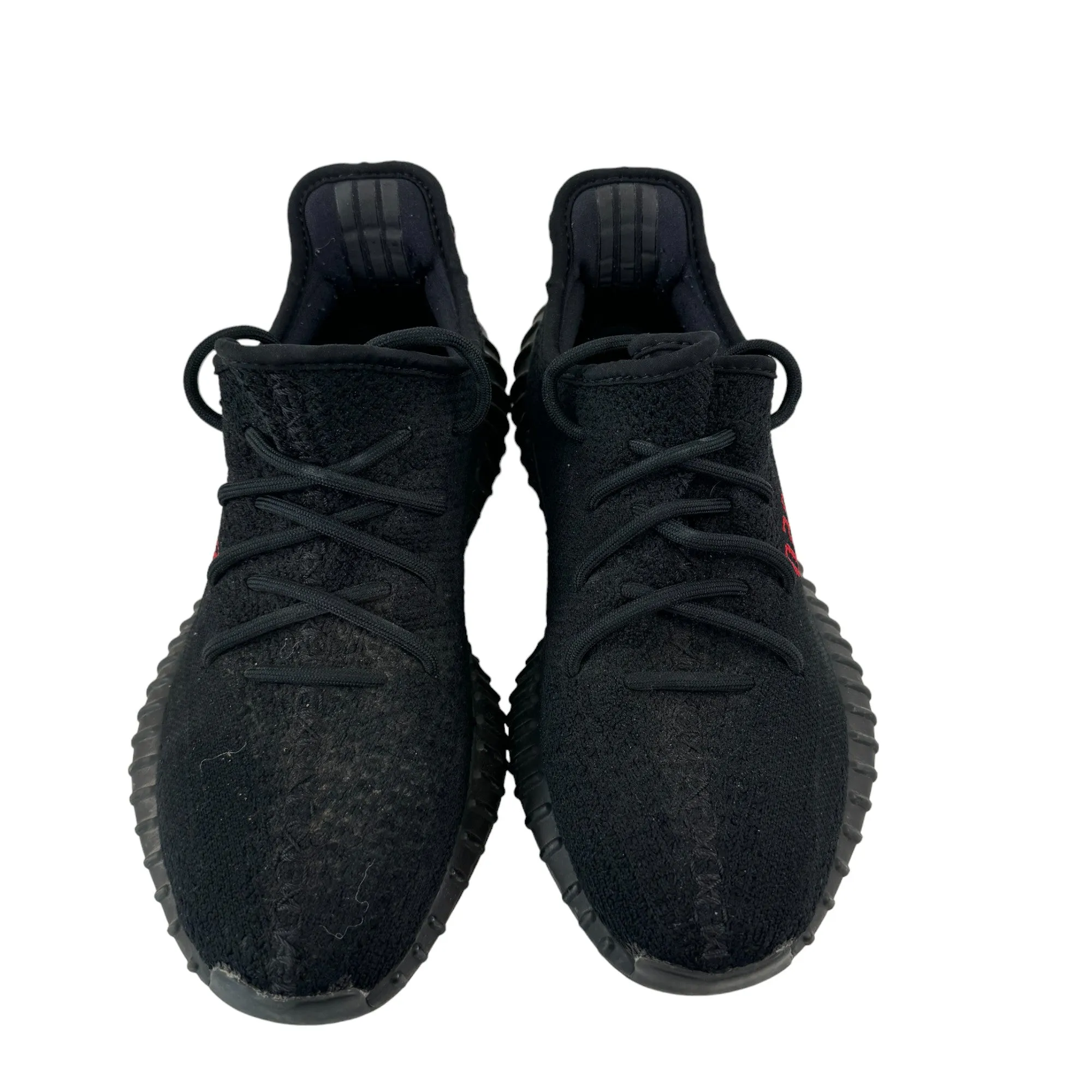 Men's Boost 350 Bred Low Trainers Black Size EU 41.5 / UK 7.5