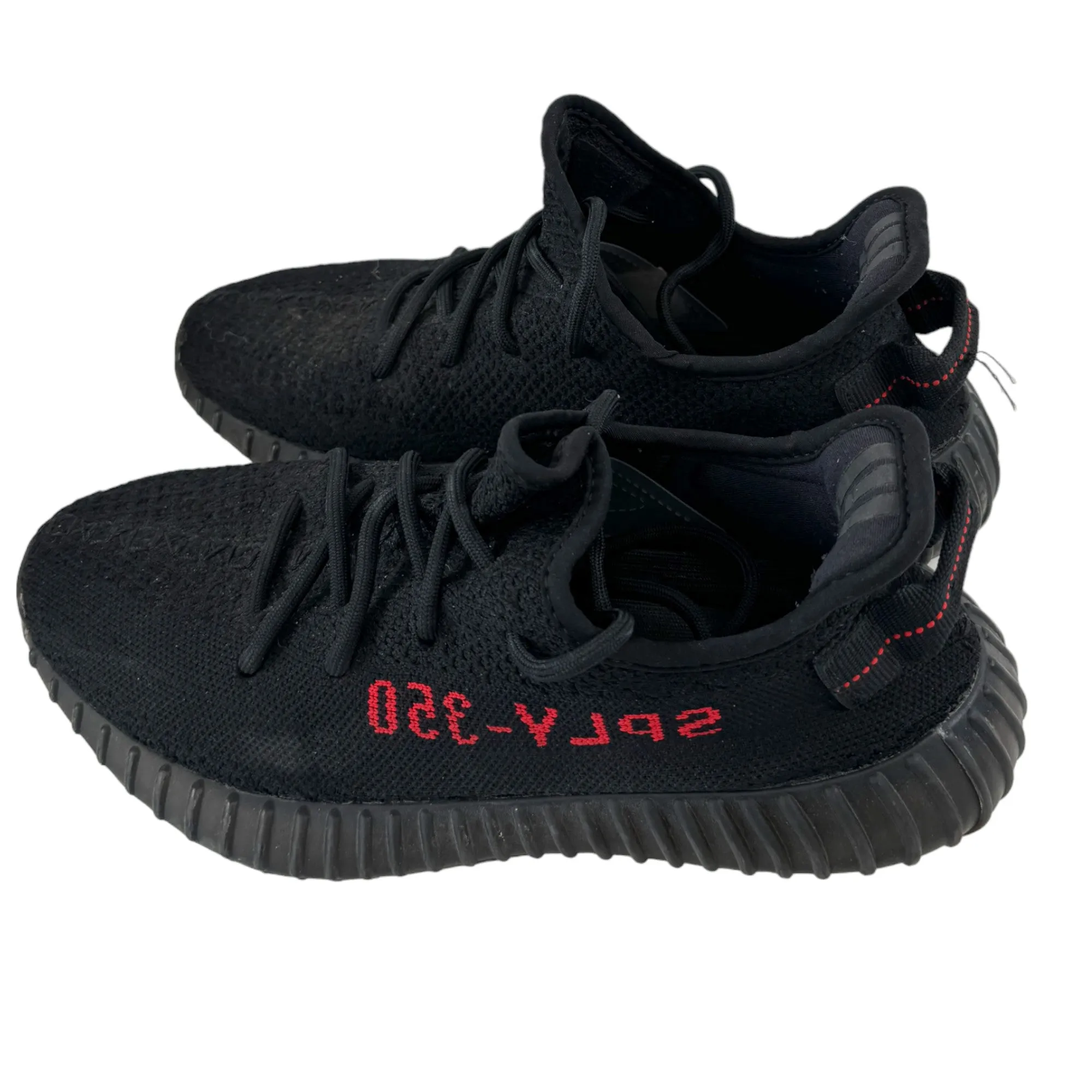 Men's Boost 350 Bred Low Trainers Black Size EU 41.5 / UK 7.5