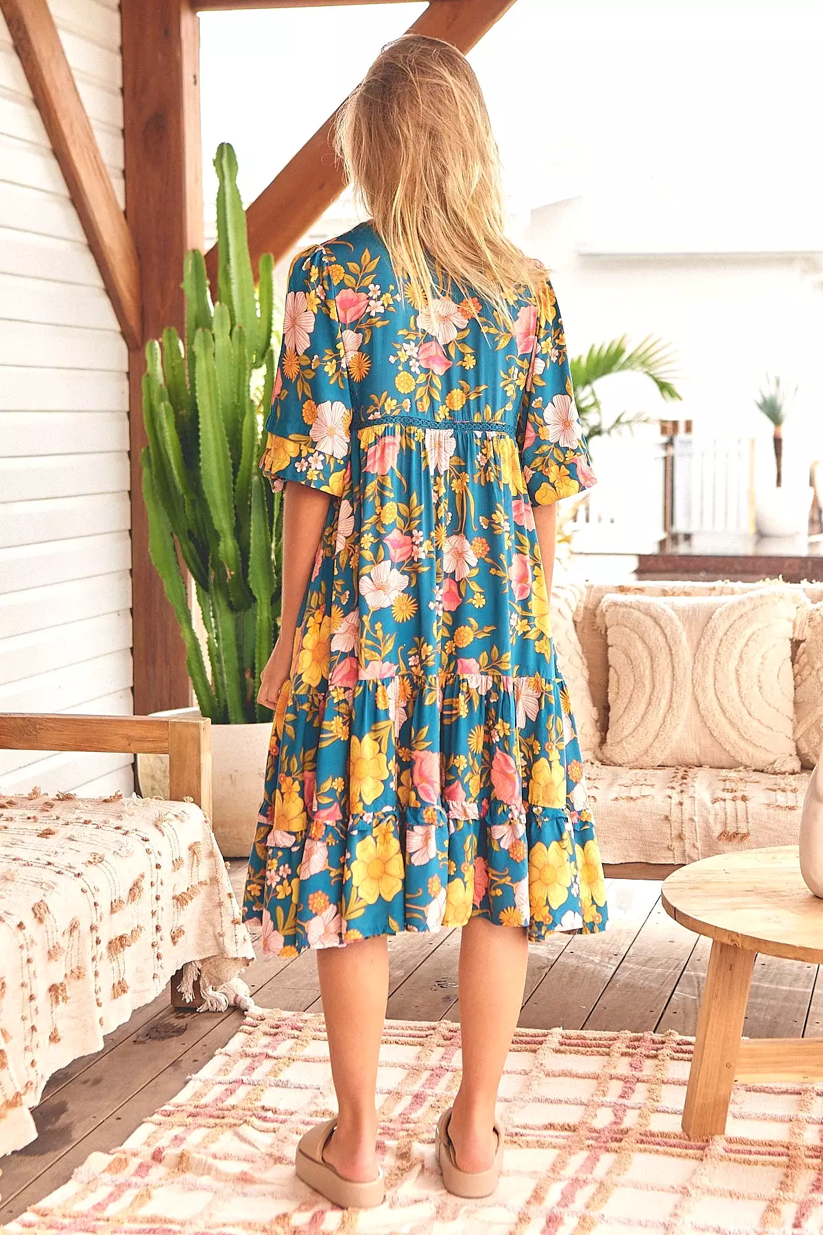 Monday Midi Dress Tiya Print