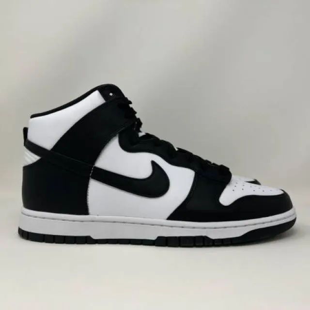 Nike Dunk Hi High Retro Panda Black White 2021 Men's Siz...