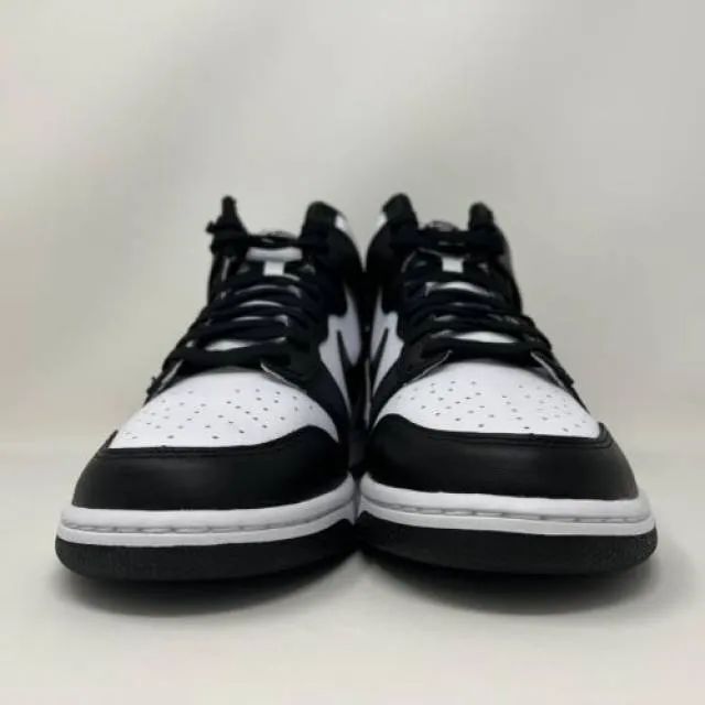 Nike Dunk Hi High Retro Panda Black White 2021 Men's Siz...