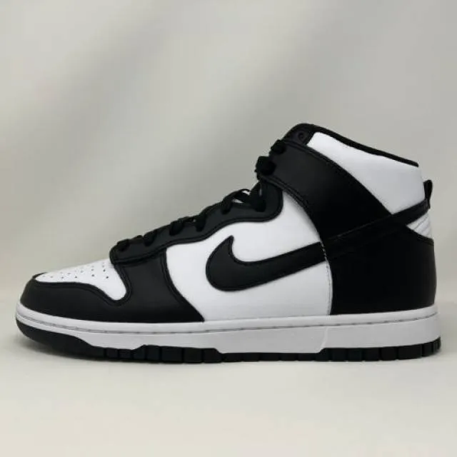 Nike Dunk Hi High Retro Panda Black White 2021 Men's Siz...