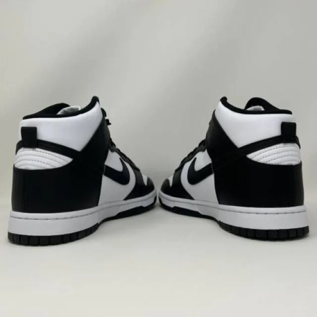 Nike Dunk Hi High Retro Panda Black White 2021 Men's Siz...