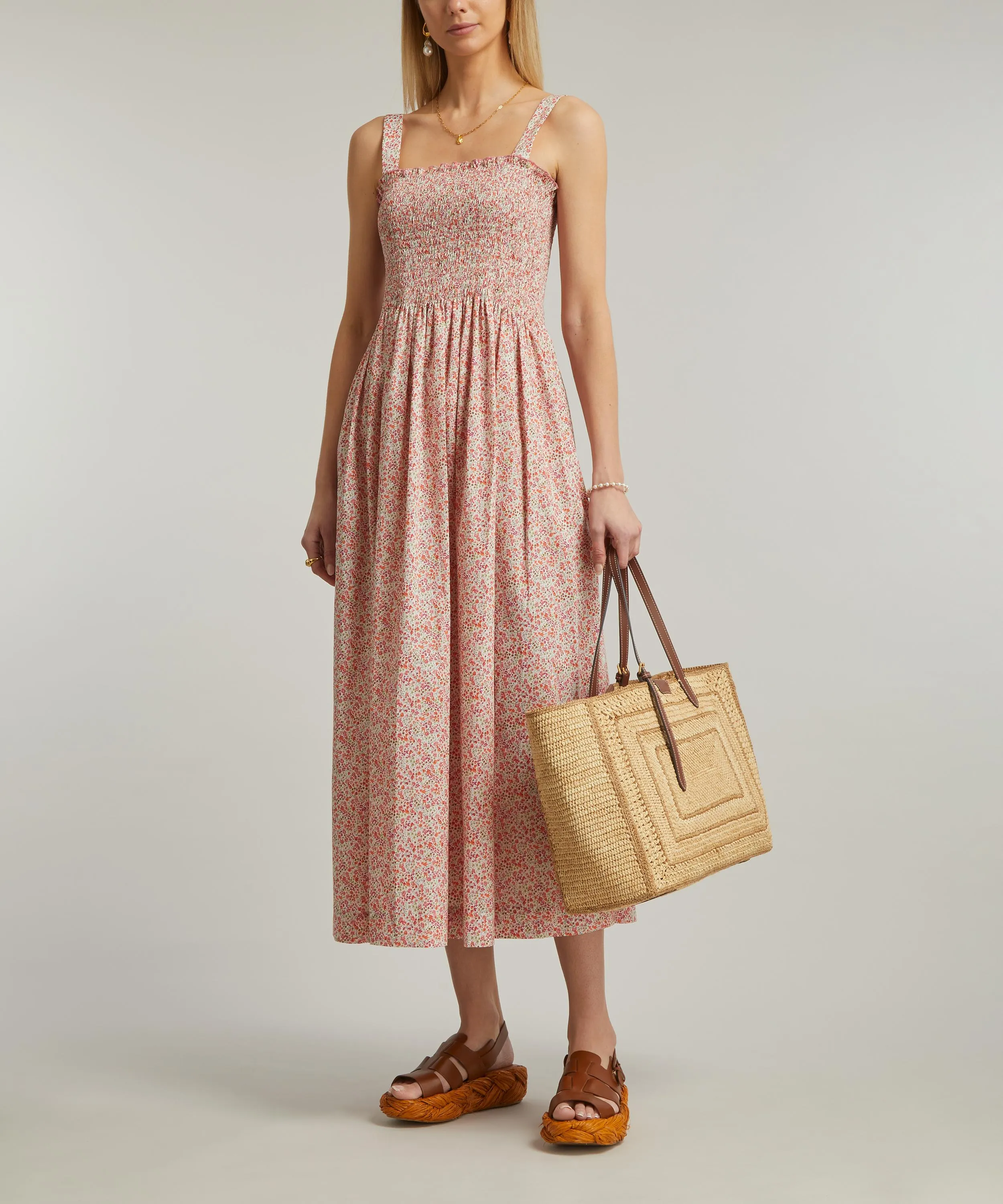 Phoebe Tana Lawn™ Cotton Voyage Sun-Dress