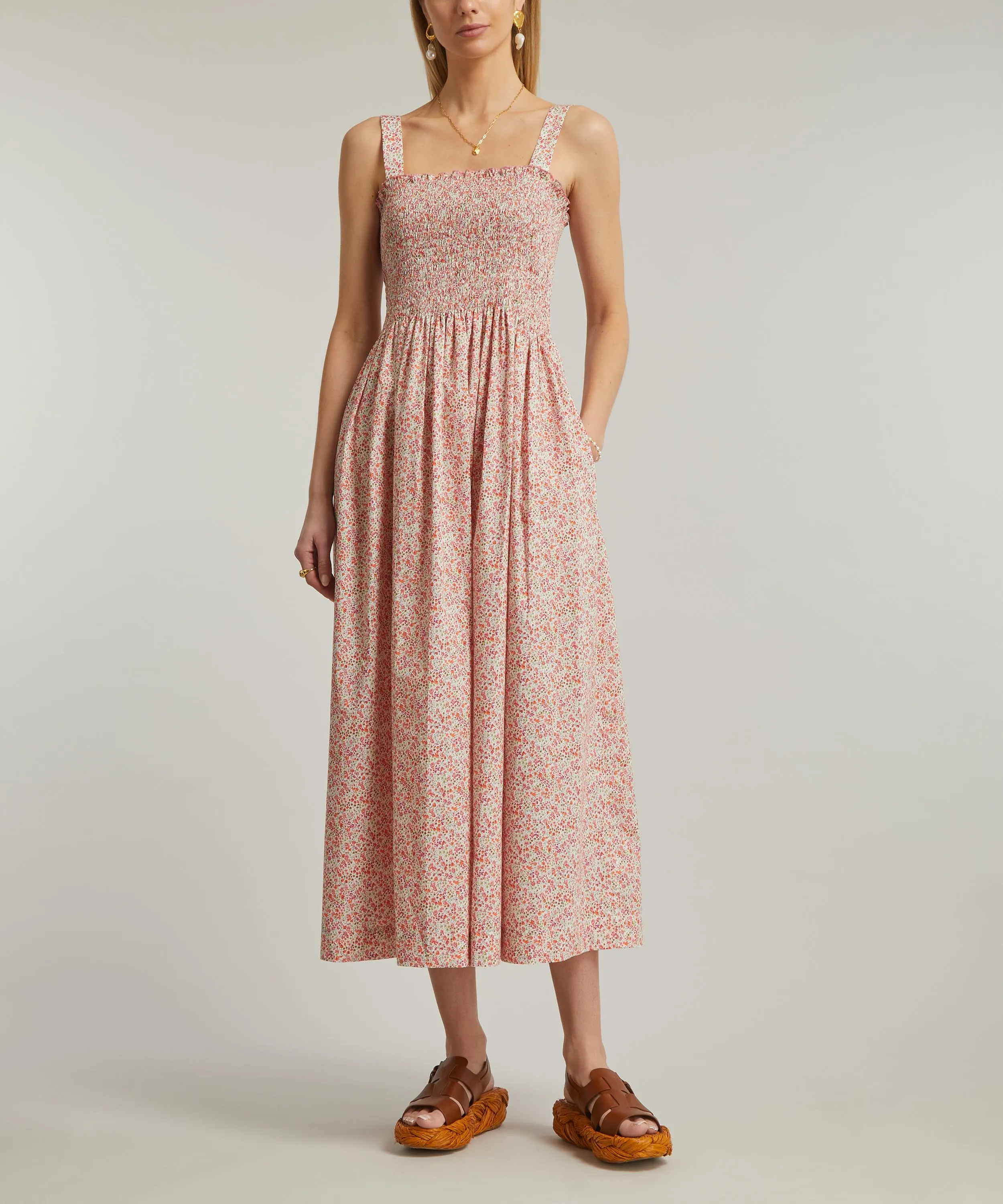 Phoebe Tana Lawn™ Cotton Voyage Sun-Dress