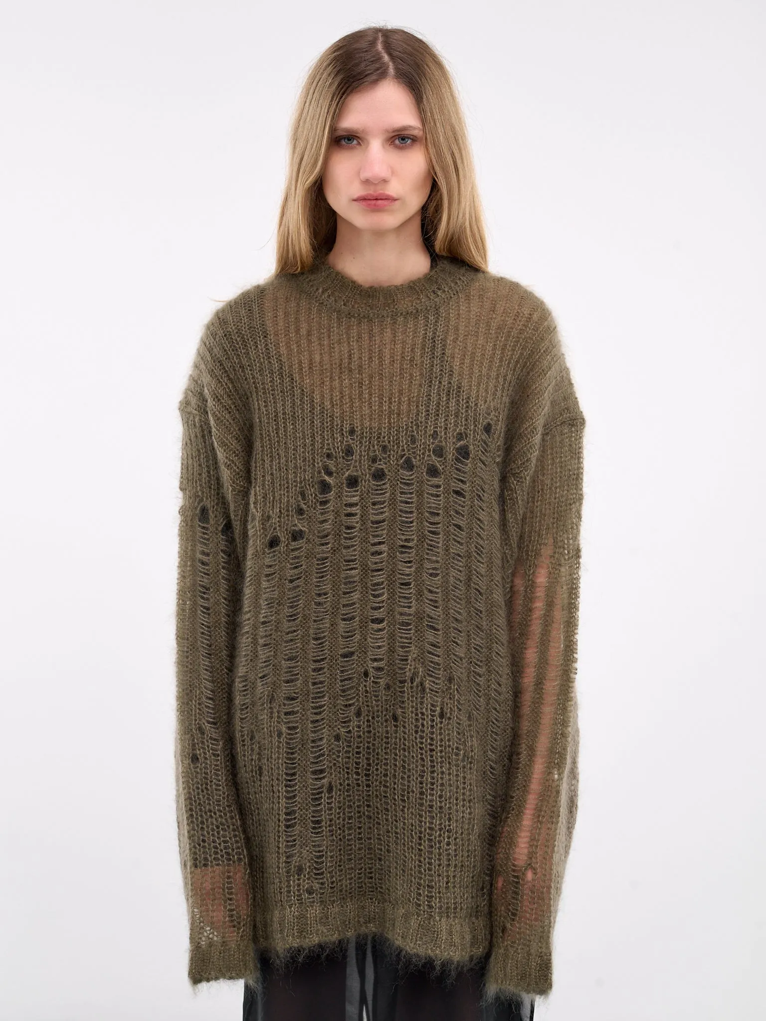 Rigmor Degrade Sweater (B0012286-KN044-LODEN-GREEN)