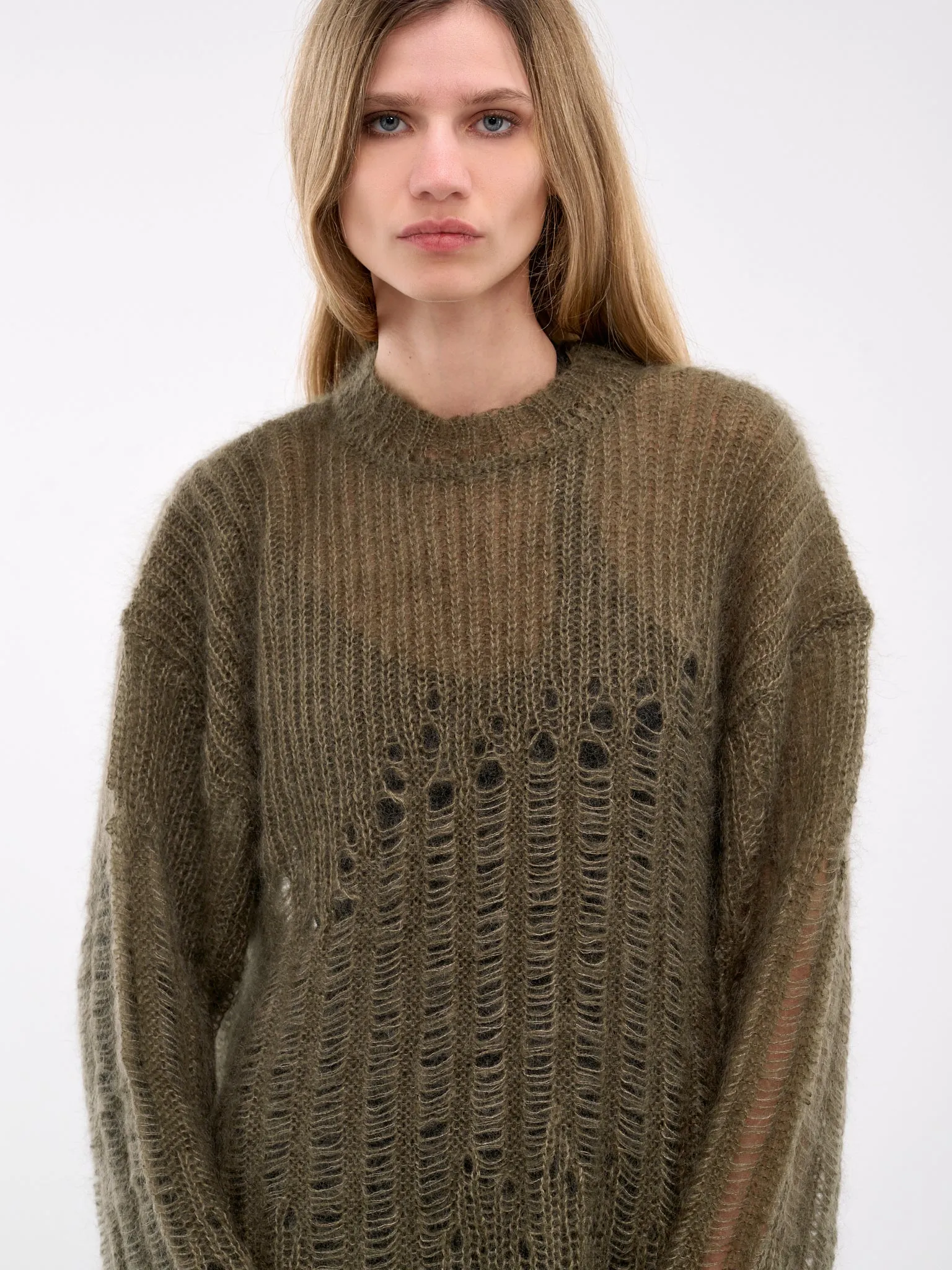 Rigmor Degrade Sweater (B0012286-KN044-LODEN-GREEN)