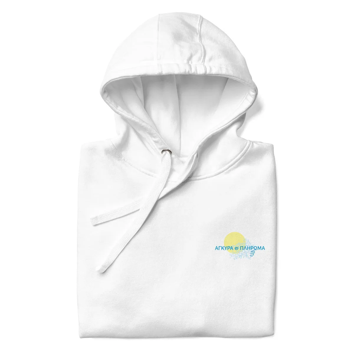 Santorini Landmark Cotton Blend Hoodie