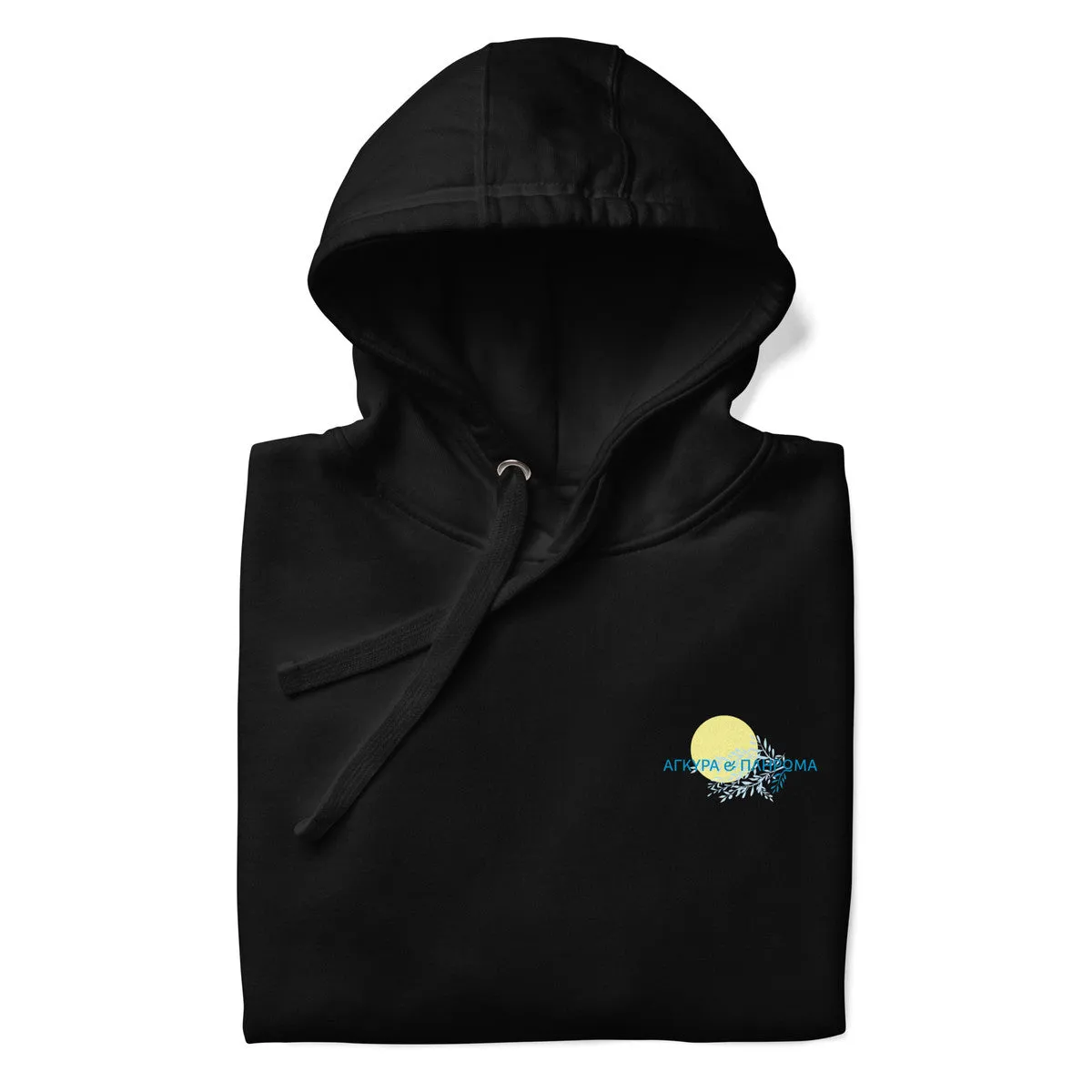 Santorini Landmark Cotton Blend Hoodie