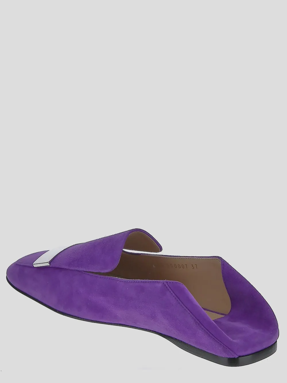 Sergio Rossi Square-Toe Loafers