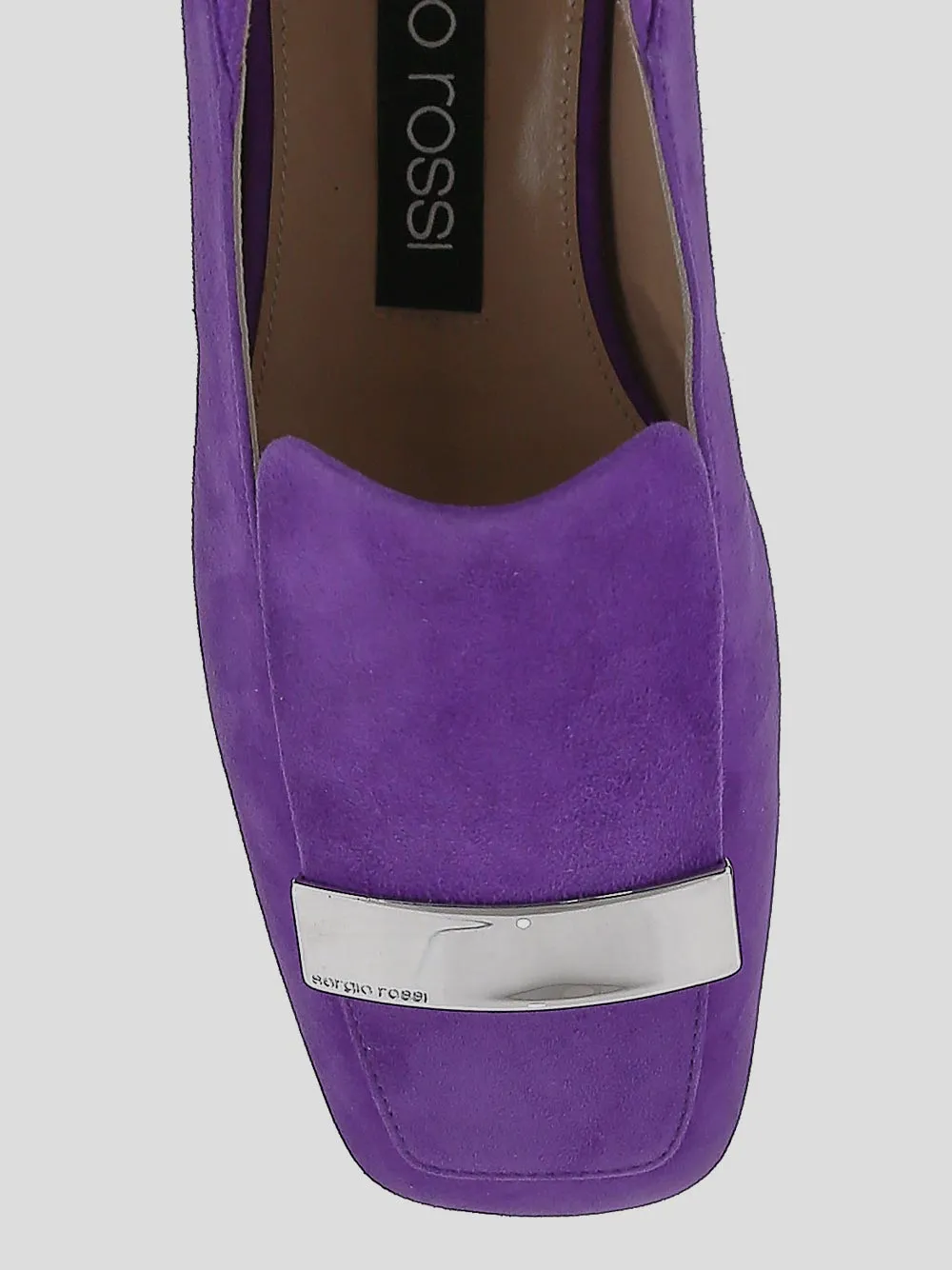 Sergio Rossi Square-Toe Loafers