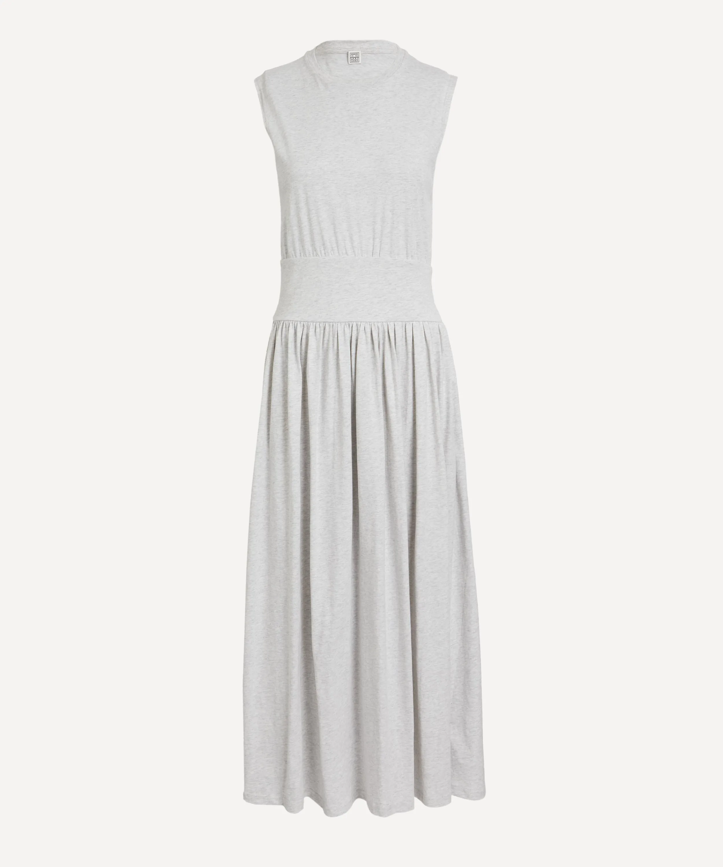 Sleeveless Cotton Tee Dress