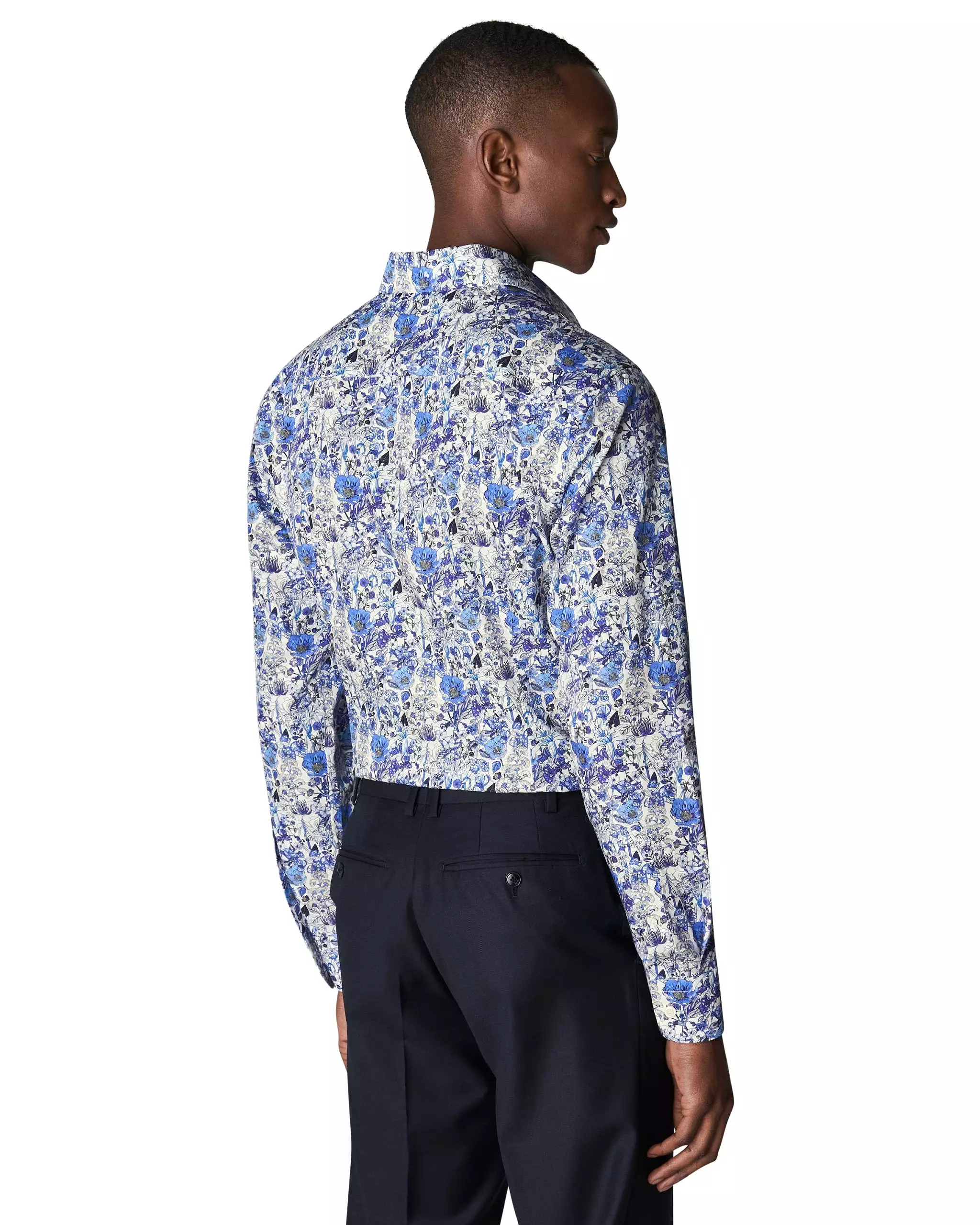 Slim Fit - Floral Print Signature Twill Shirt