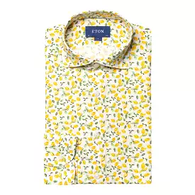 Slim Fit - Lemon Print Shirt