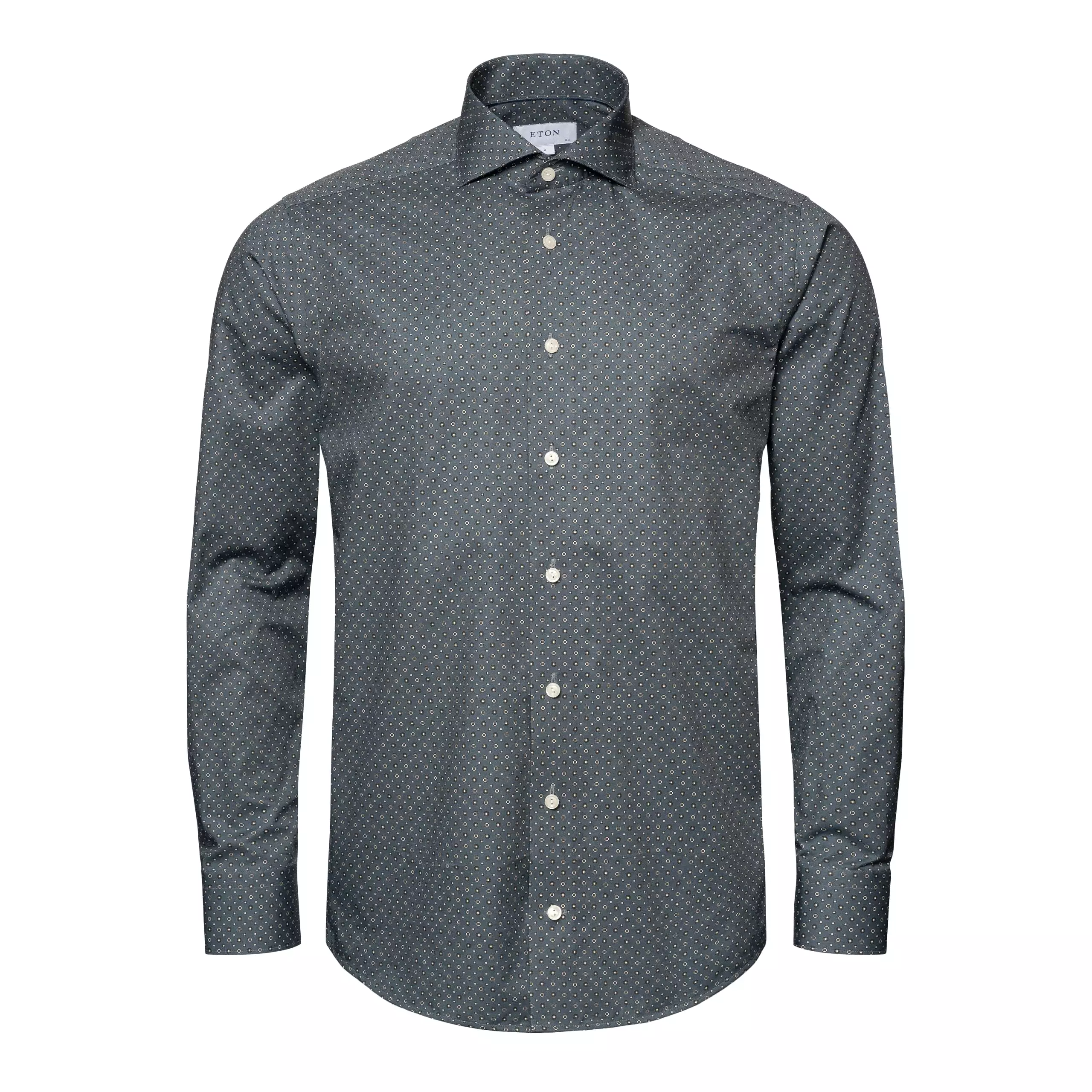 Slim Fit - Medallion Print Shirt