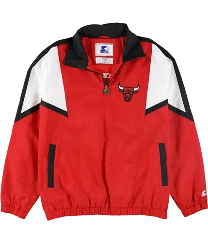 Starter Mens Chicago Bulls Windbreaker Jacket