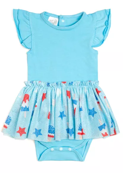 Sweet Wink - Bomb Pop SS Tutu Bodysuit