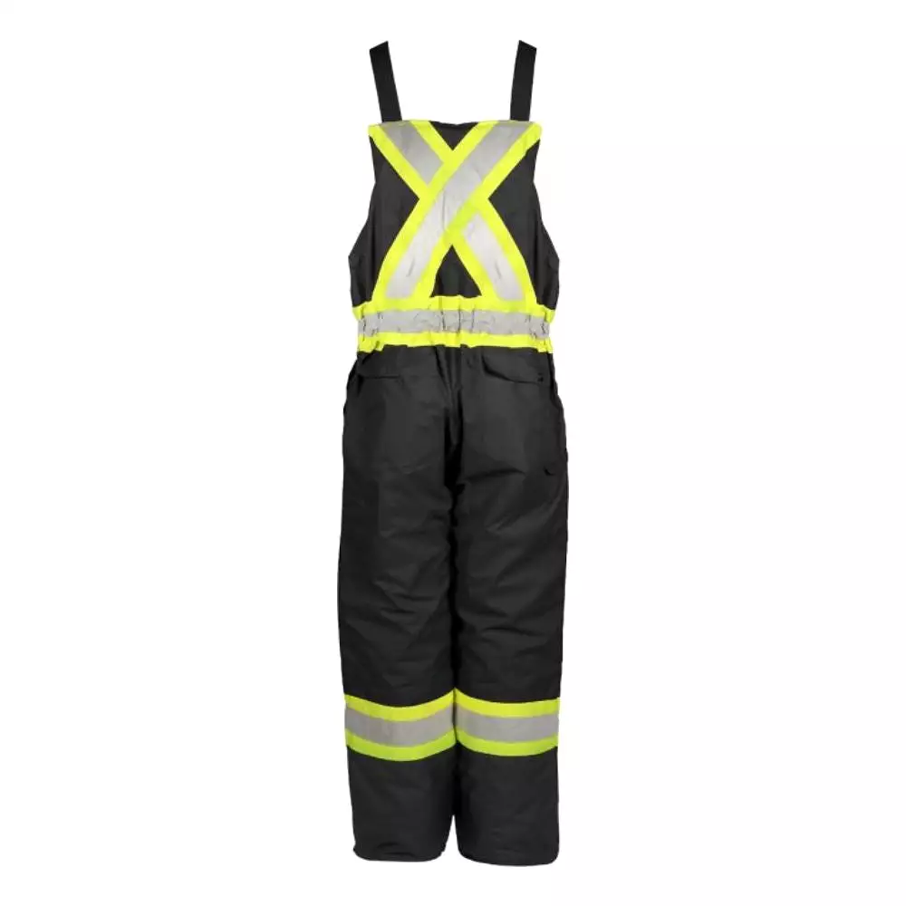 Terra Hi-Vis Men's Insulated Bib Work Overall 116507 - Black