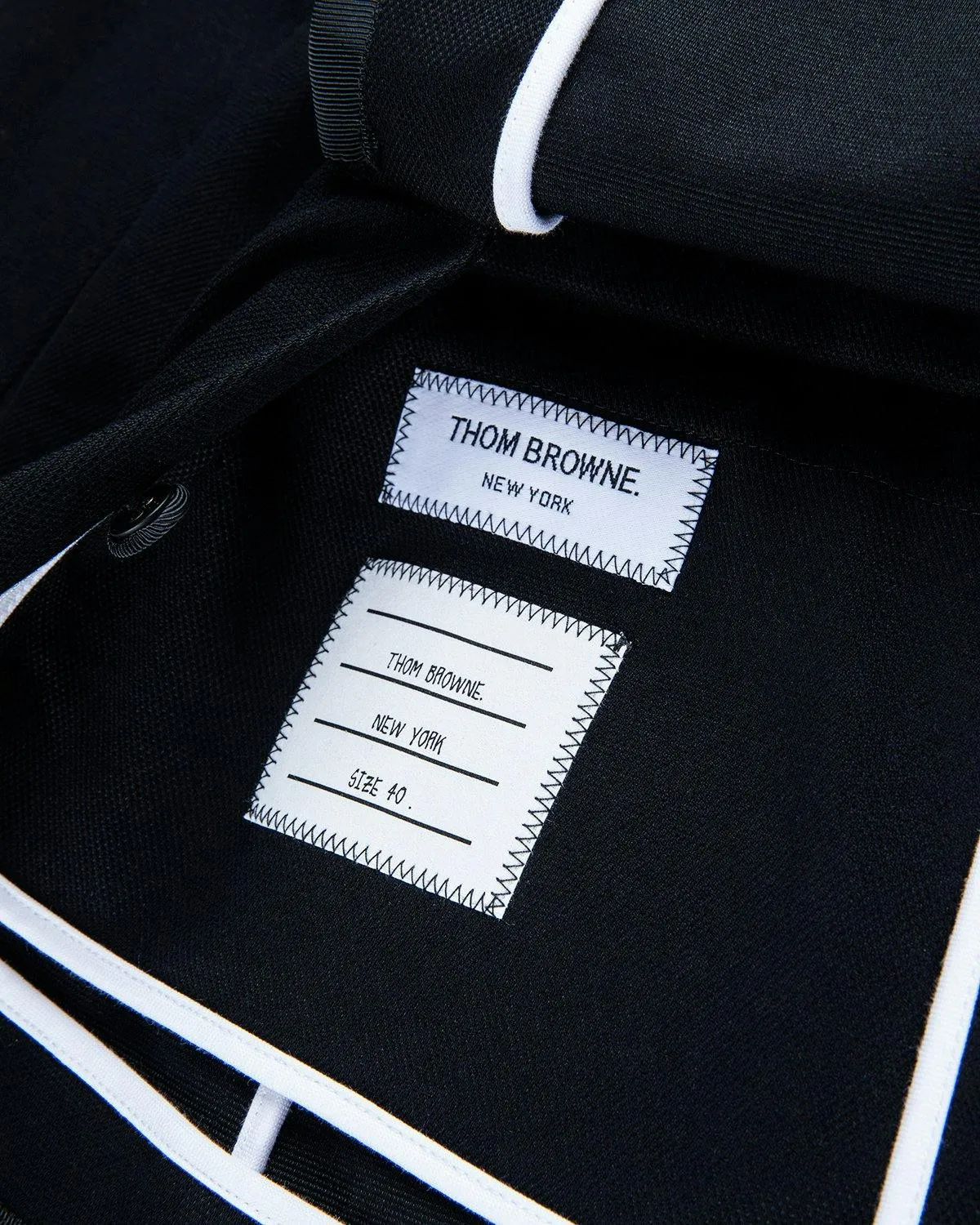 Thom Browne x Highsnobiety – Women’s Deconstructed Sport Jacket Black | Highsnobiety Shop