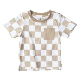 Toddler Little Bipsy Checkered T-Shirt